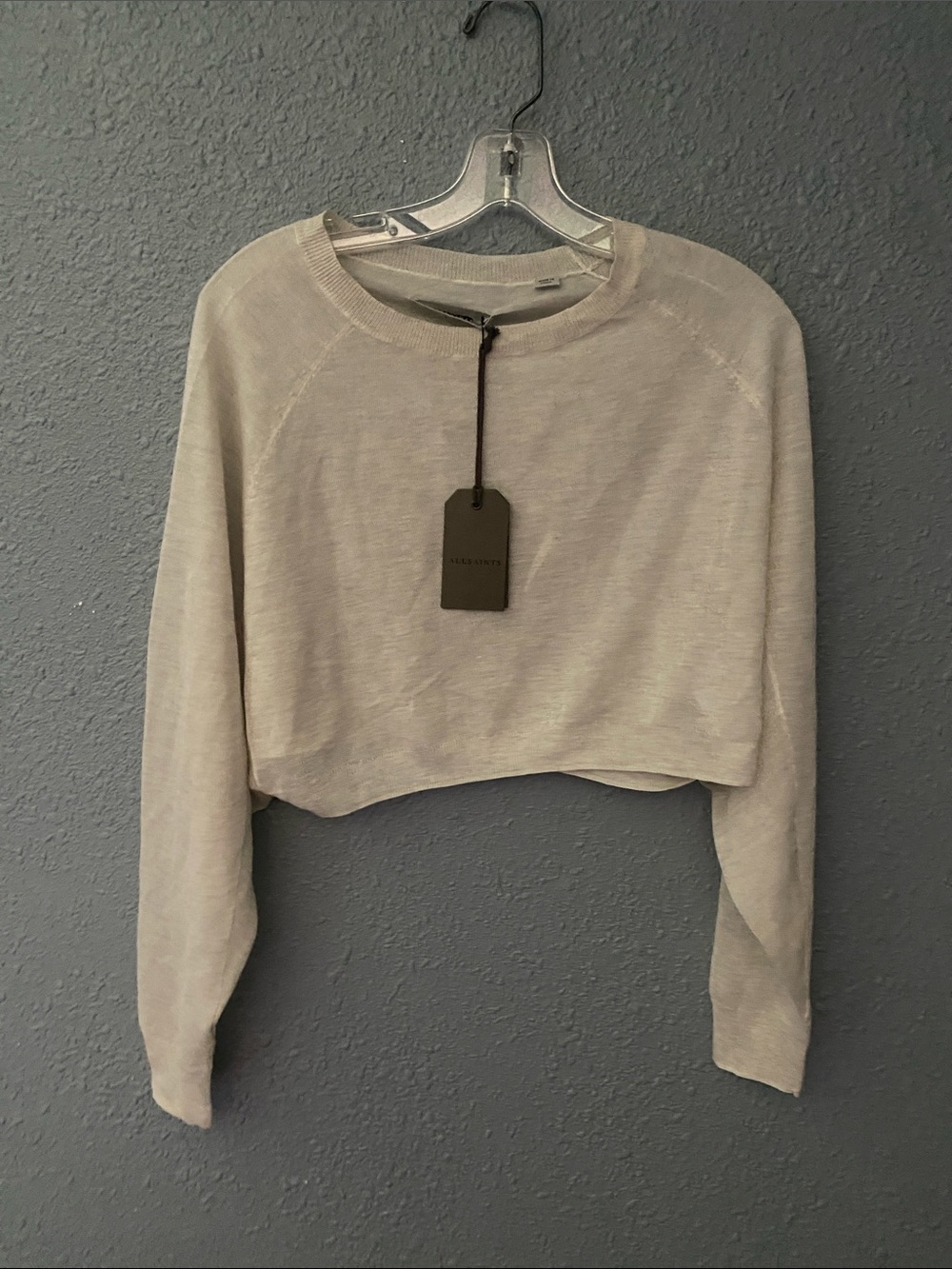 All Saints Mail Crew neck NWT XS